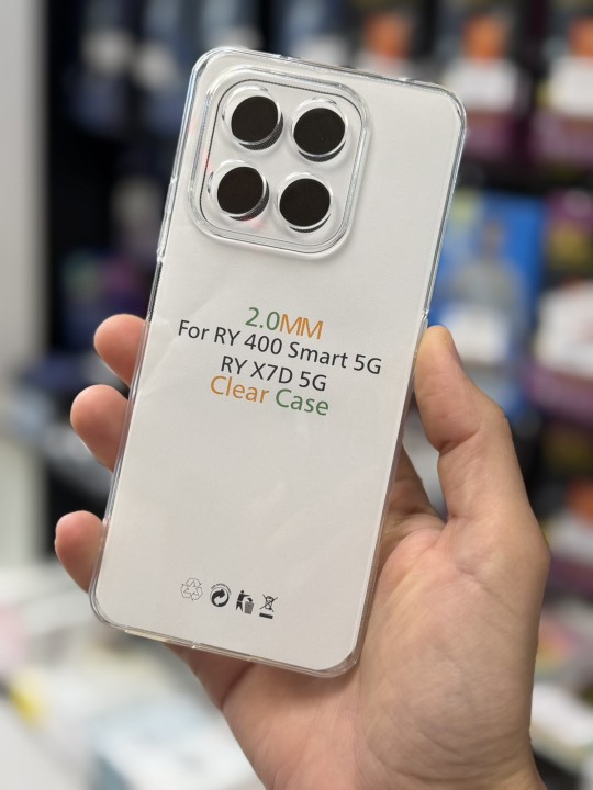 Калъф за Honor 400 Smart 5G - прозрачен, със защита на камерите
