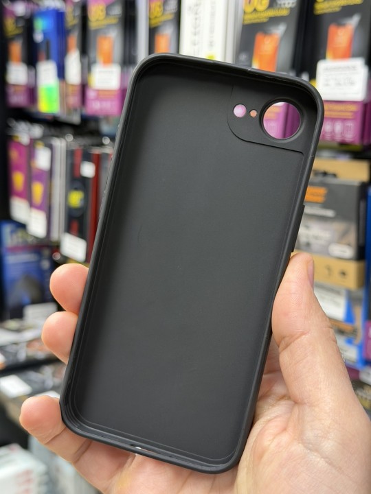 Кейс за iPhone 16e - Soft Case, Black