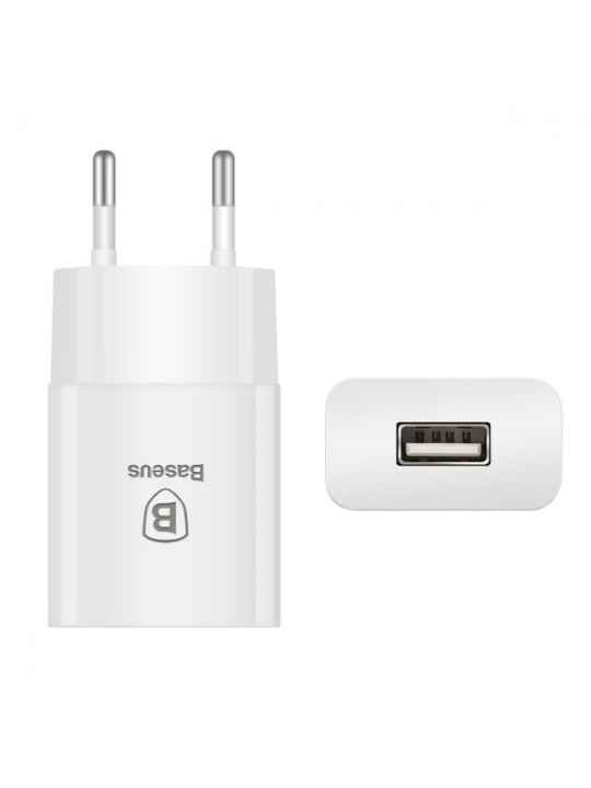 Зарядно 220V Baseus LeTour USB, max 2.1A