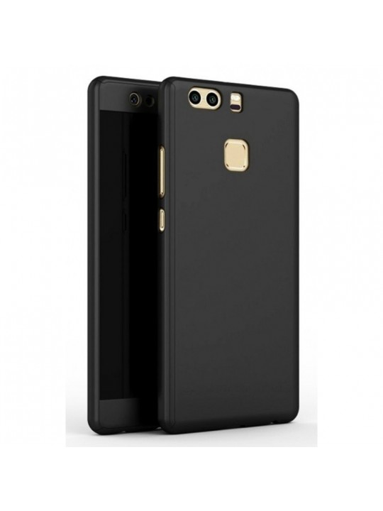 Калъф PVC 360 3in1 за Huawei P8 Lite + стъклен протектор