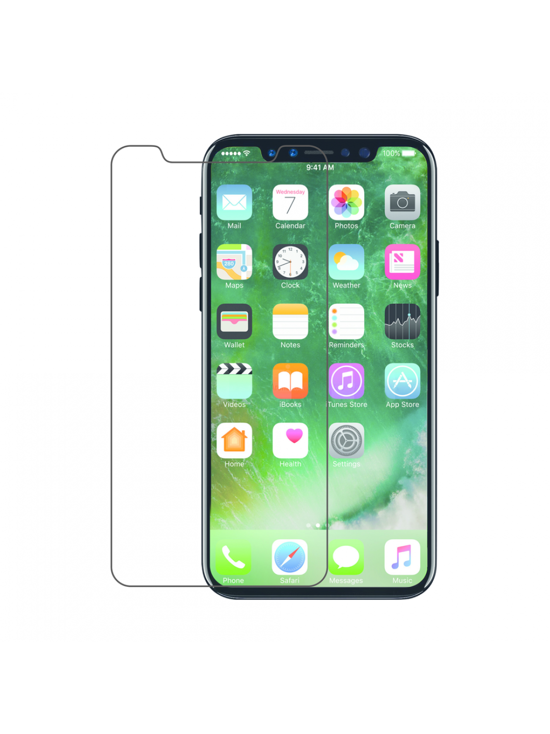 Стъклен протектор за Iphone X