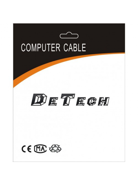 Кабел DeTech VGA-VGA 5.0m