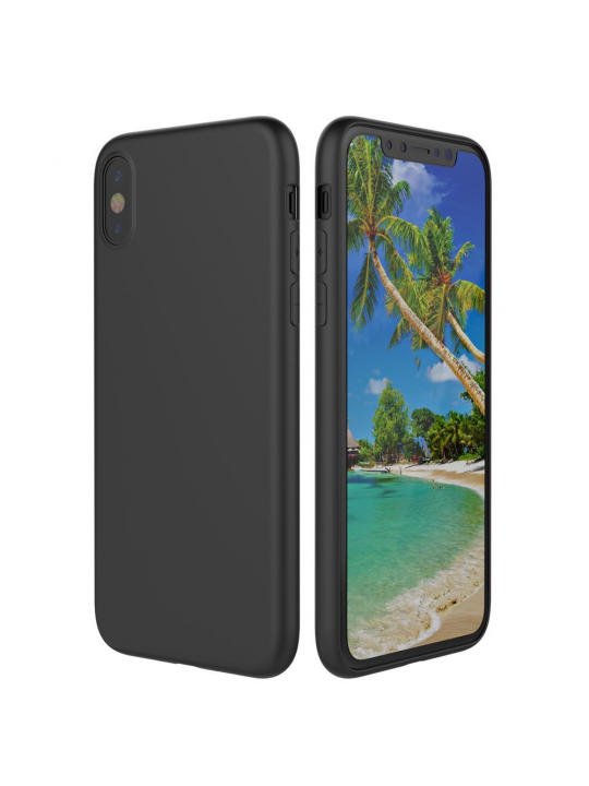 Калъф силикон IC за iPhone X, slim