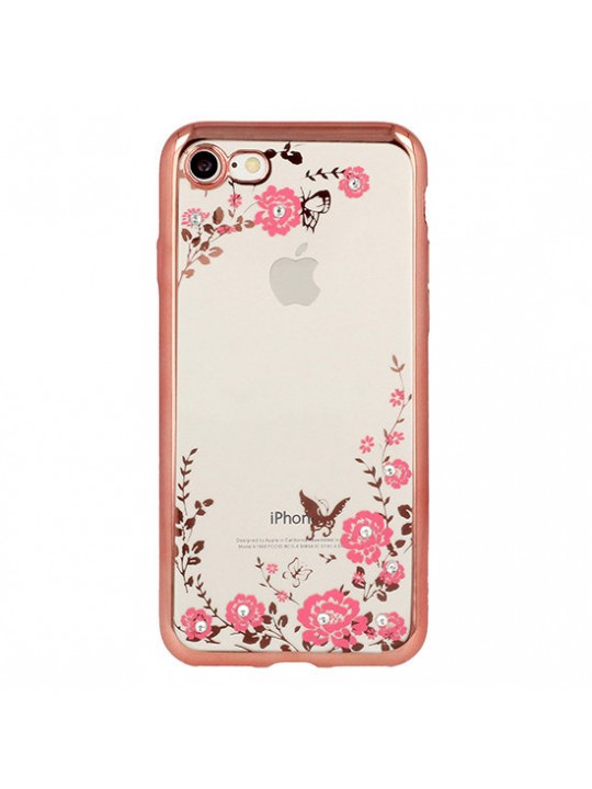 Силиконов гръб Flower за Huawei P10 Lite