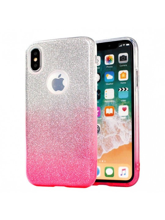 Калъф с брокат за iPhone X/iPHone XS - Bling Case