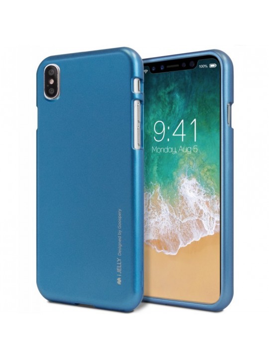 Калъф i-Jelly Metal Case за iPhone X/Iphone XS; син