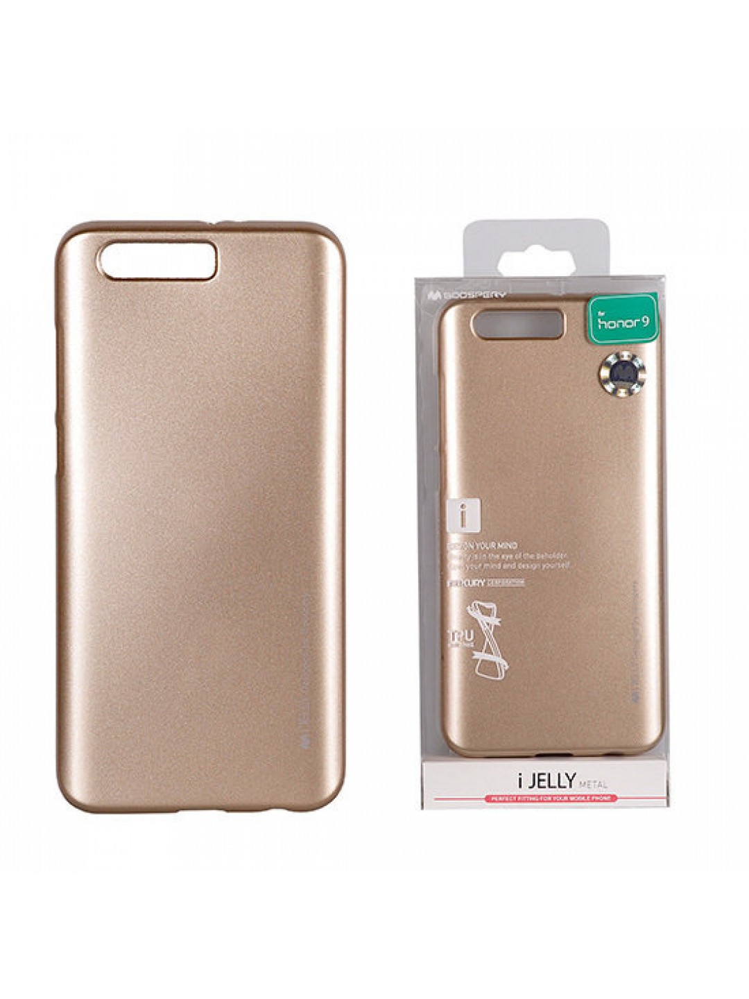 Калъф за Samsung Galaxy S8 G950 -  i-Jelly Metal Case, златист