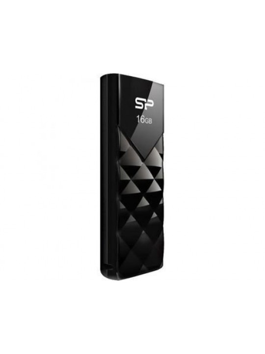 Флаш памет Silicon Power 16GB Ultima U03 USB 2.0, черна
