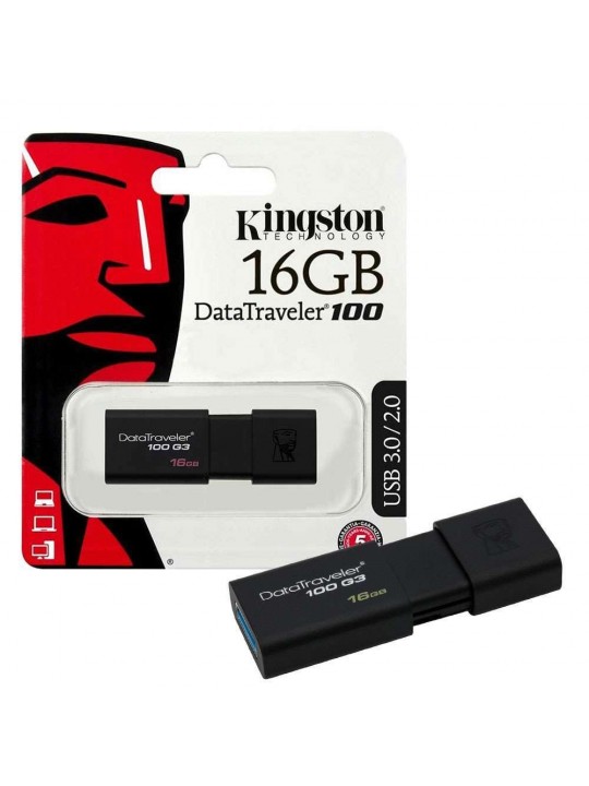 Флаш памет Kingston 16GB DataTraveler 100 G3 USB3.0