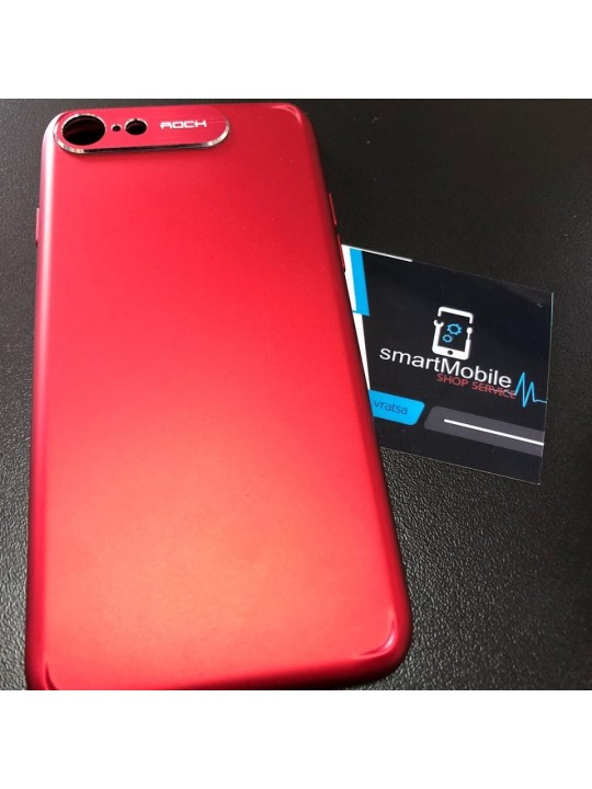 Луксозен калъф ROCK Classy за iPhone 7/8 4.7" TPU, червен
