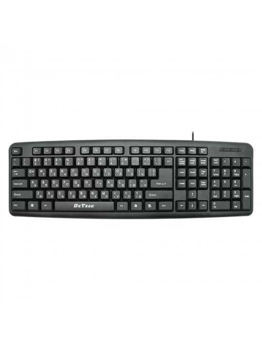 Клавиатура DeTech DE6082, USB, Кирилизирана