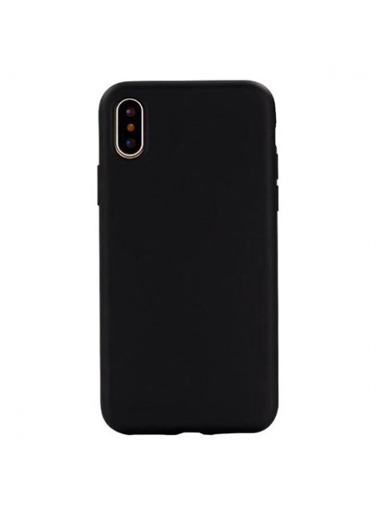 Калъф силикон Metal TPU за Apple iPhone 7/8, black