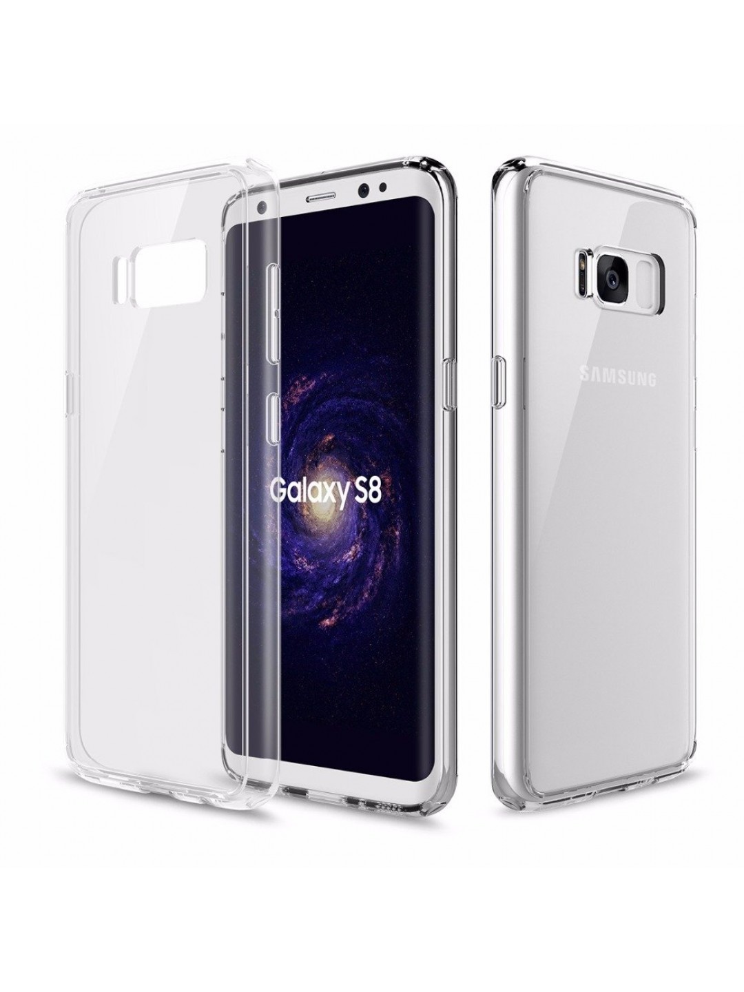Калъф ROCK Pure за Samsung Galaxy S8 G950, с рамка графит