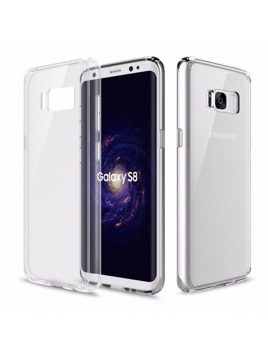 Калъф ROCK Pure за Samsung Galaxy S8 G950, с рамка графит