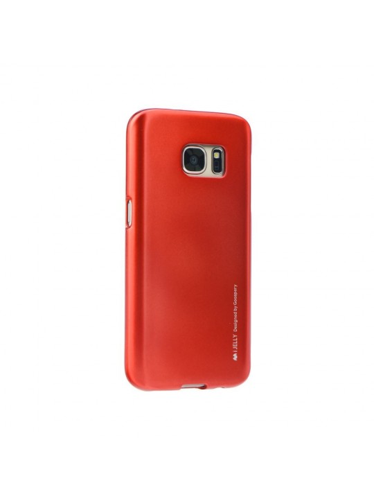 Луксозен кожен калъф Mobest Elite за Samsung Galaxy S7 Edge G935, червен