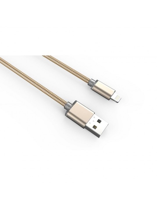 Кабел за данни LDNIO LS17i Lightning за iPhone 5/6/7/SE 2.0m, с оплетка