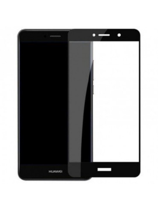 3D Стъклен протектор за Huawei P Smart, Black FULL GLUE