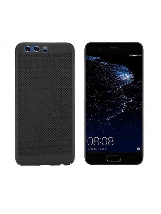 Калъф за Huawei P Smart - HONEYCOMB /черен/