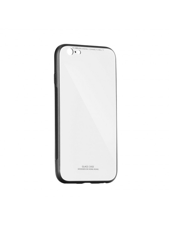 Калъф Glass Case за iPhone 7/8/SE2020, бял