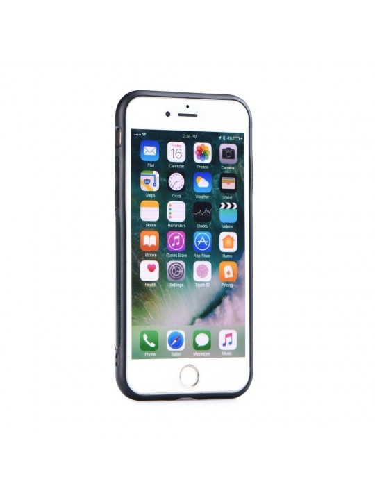 Калъф Glass Case за iPhone 7/8/SE2020, бял