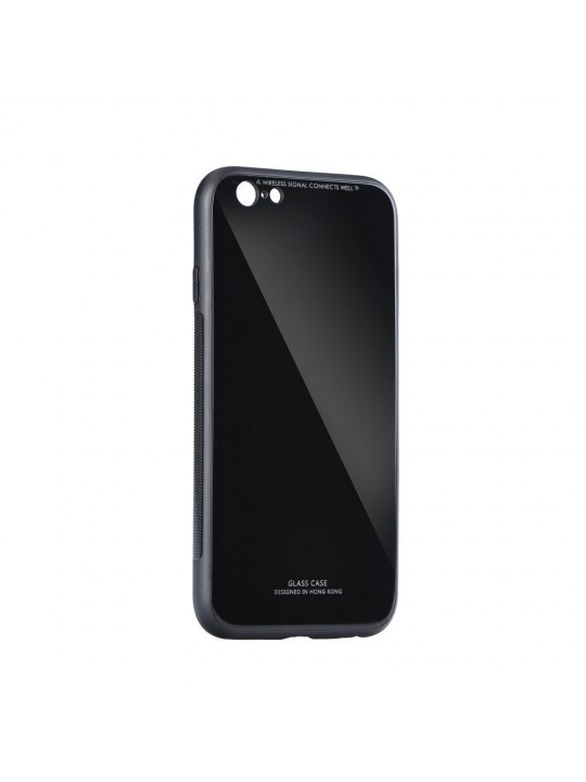 Калъф Glass Case за iPhone 7/8 4.7", черен