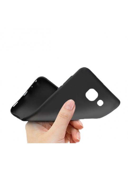 Калъф силикон 0.3mm Matt TPU за Huawei Y7 2018 Prime, black