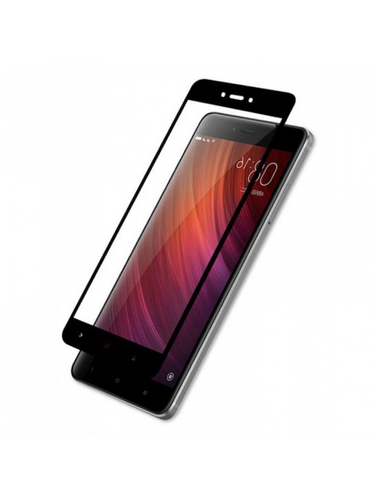 5D Стъклен протектор за Xiaomi RedMi 5, Black