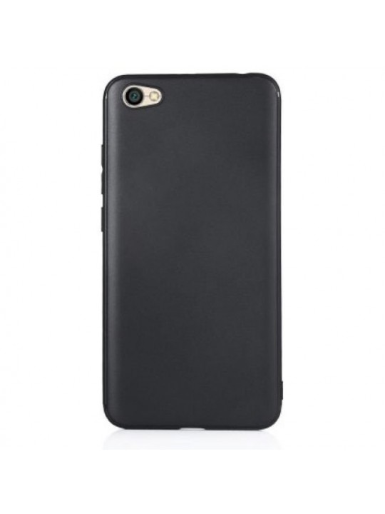 Калъф за Xiaomi RedMi 4X - Black Matt TPU - силикон, черен