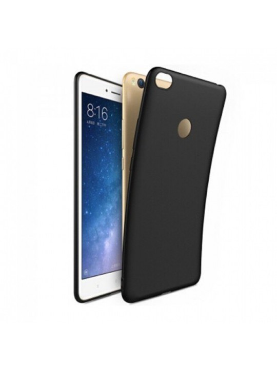 Калъф за Xiaomi RedMi 4X - Black Matt TPU - силикон, черен