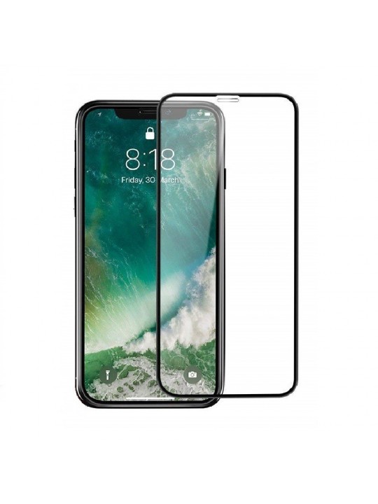3D Стъклен протектор за iPhone XR, Full Cover