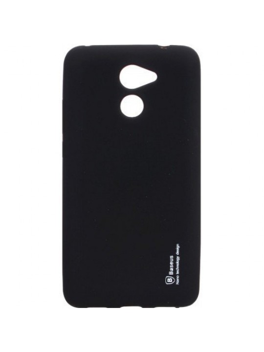 Калъф силикон за Huawei Mate 10 Lite, Baseus, Black matt