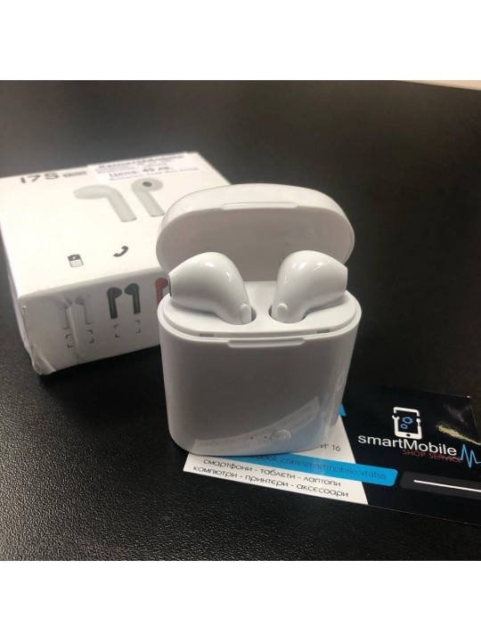 Слушалки за iPhone i7S TWS, Bluetooth