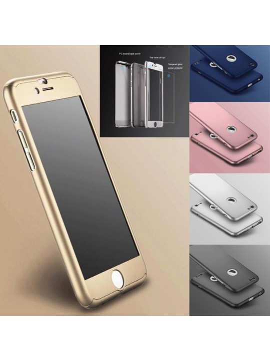 Калъф J-Case 360 за Iphone 7/8 + стъклен протектор
