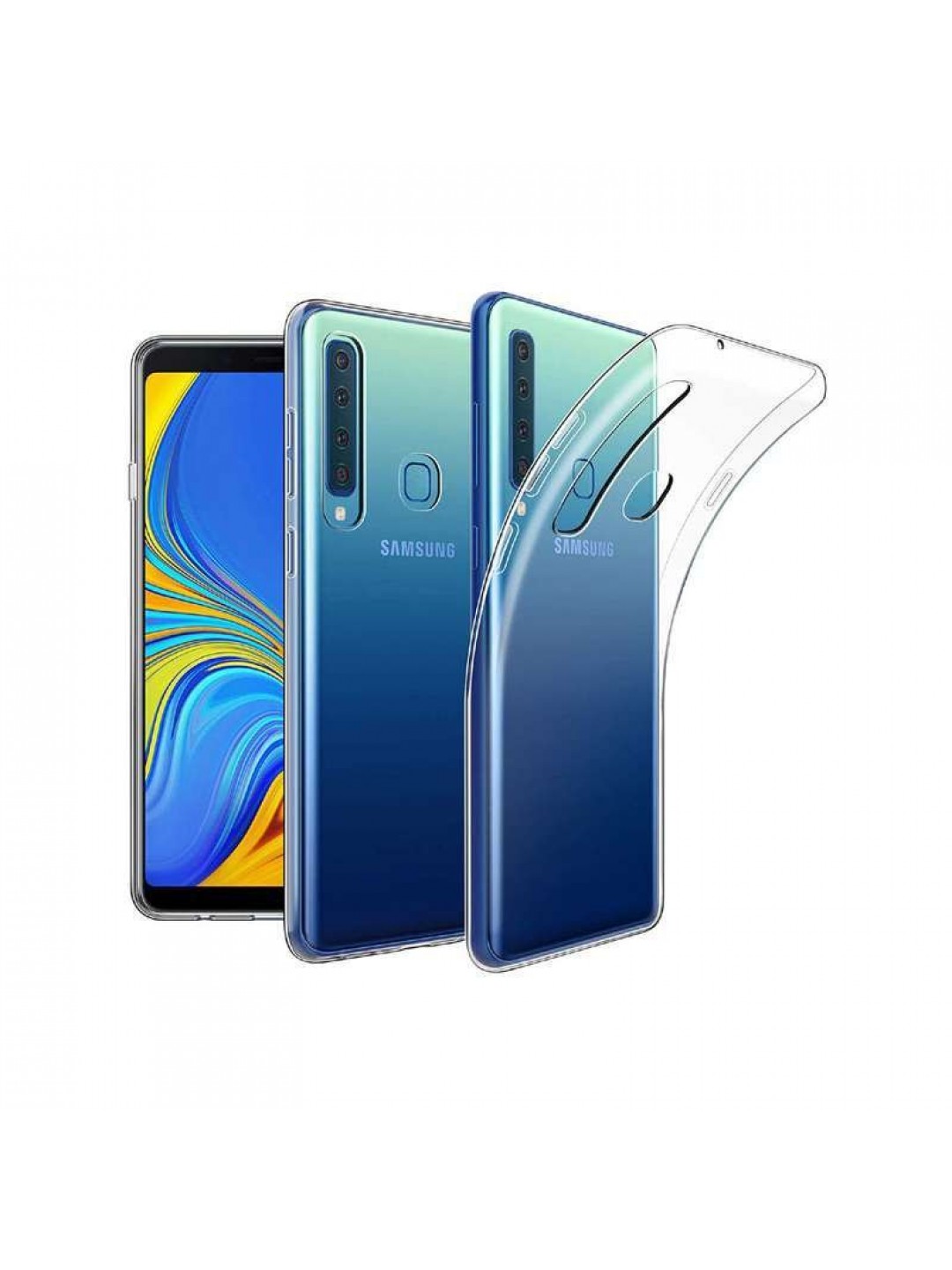 Силиконов калъф за Samsung Galaxy A9 Dual 2019, прозрачен