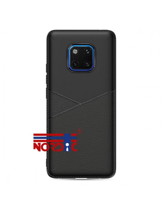 Калъф за Xiaomi Redmi 6 - Nordic Leather Effect - имитация на кожа