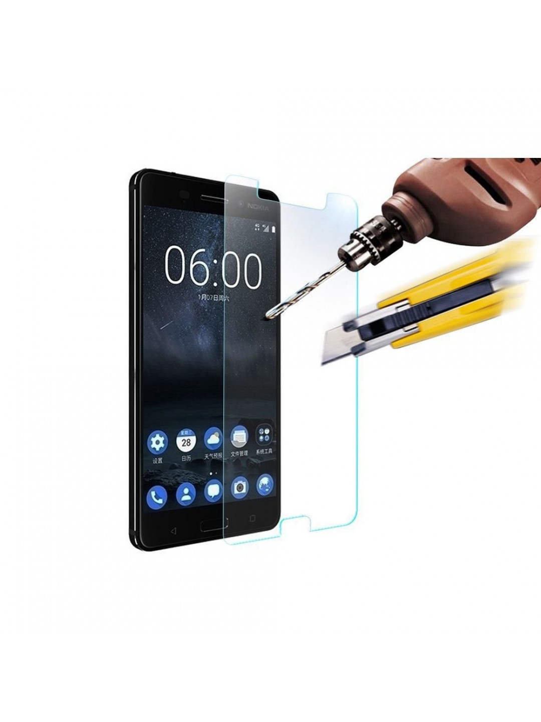 Стъклен протектор за Nokia 6.1