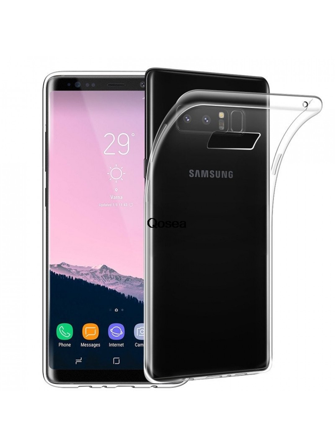Калъф силикон за Samsung Galaxy S10, SM-G973F, прозрачен
