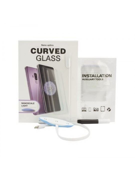 UV Стъклен протектор за Samsung S10 Plus+лампа+UV лепило