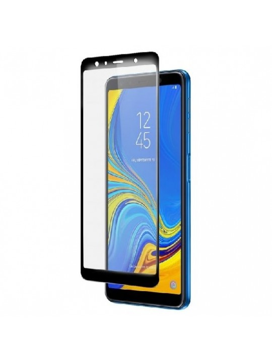 3D Стъклен протектор за Samsung A80 2019, A805F, Black
