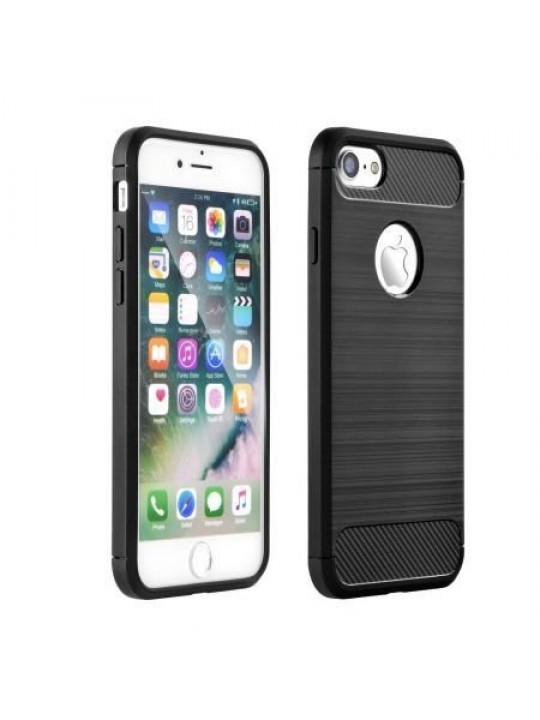 Калъф силикон Forcell Carbon за Iphone 7/8