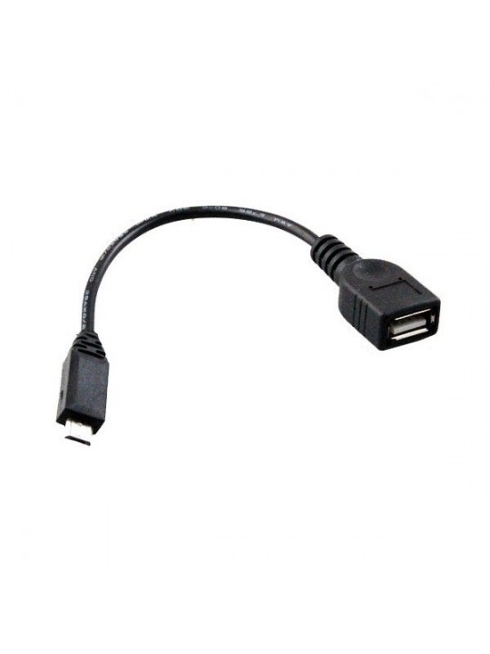 Преходник OTG Micro USB към USB - женско, с кабел