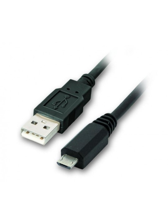 Кабел Micro USB 1.5m - VCOM CU271 - Black