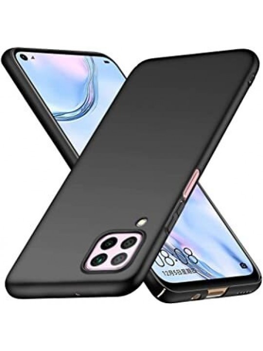 Калъф за Huawei P40 Lite, Black Matt - силикон