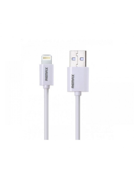 Кабел за данни iPhone Lighting Remax RC-006I, 2.0м, Бял