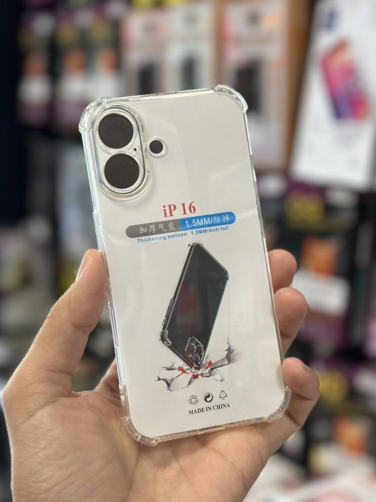 Удароустойчив калъф за iPhone 16, със защита на камерите Antishock