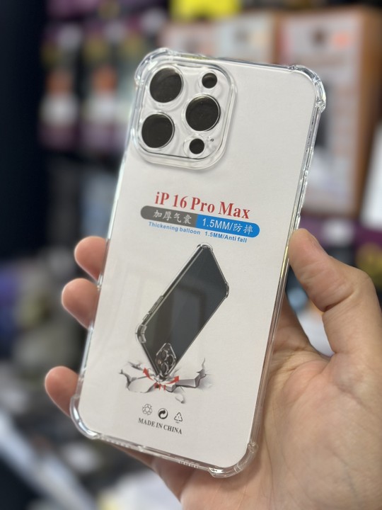 Удароустойчив калъф за iPhone 16 Pro Max, със защита на камерите Antishock