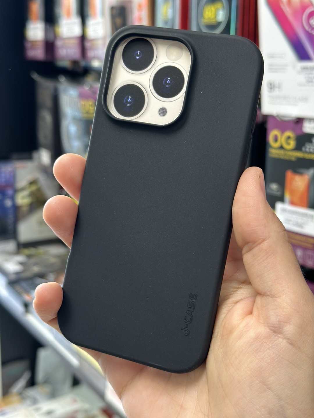 Калъф за iPhone 16 Pro - J-Case Lux - черен