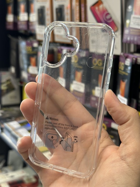 Калъф за iPhone 16 Plus - Super Clear Hybrid Case - прозрачен 