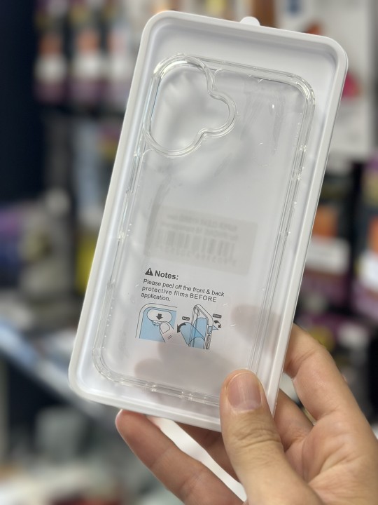 Калъф за iPhone 16 Plus - Super Clear Hybrid Case - прозрачен 