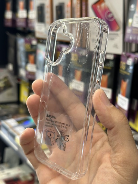 Калъф за iPhone 16 Plus - Super Clear Hybrid Case - прозрачен 